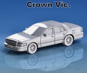 1:87 Scale - Crown Vic